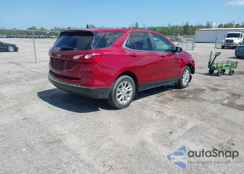 2021 Chevrolet Equinox Fwd Lt из США, поврежденный, VIN 2GNAXKEV4M6158331
